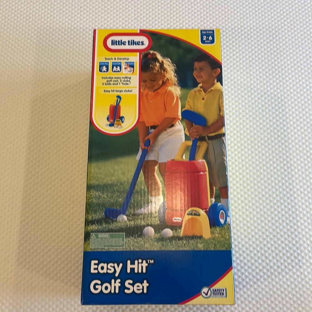 New in Box, Little Tikes Easy Hit Golf Set
